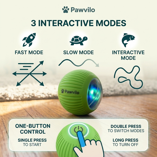 Pawvilo™ Smart Interactive Cat Ball
