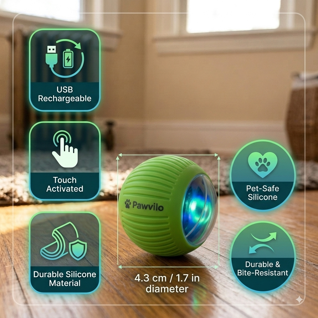 Pawvilo™ Smart Interactive Cat Ball