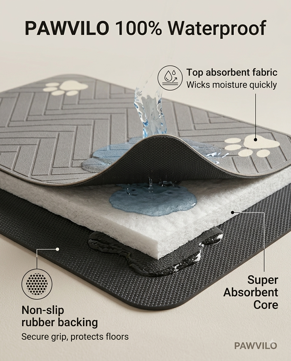 Pawvilo™ DryPaw Feeding Mat