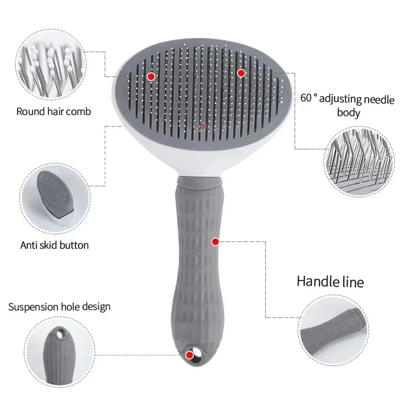 Pawvilo™ EasyClean Pet Grooming Brush